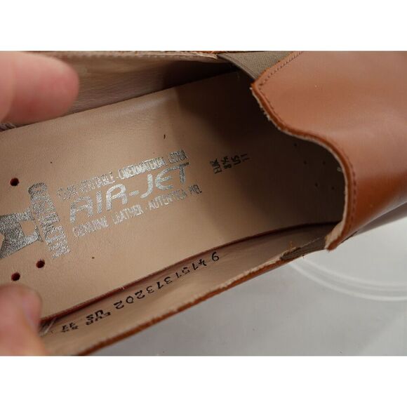 Mephisto Korie Loafer Womens 11 Brown Leather Slip On Comfy Shoes Flat - Picture 12 of 12